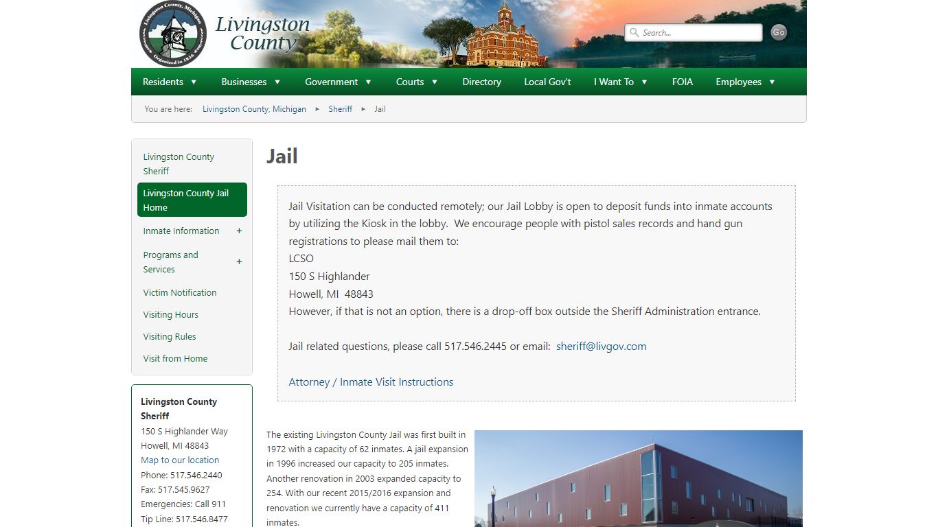 Jail - livgov.com